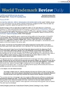 World Trademark Review Daily - 23 February 2010