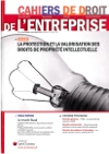 Cahiers de Droit de l'Entreprise No. 6 - Novembre/Décembre 2010