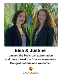 2 new attorneys-at-laws by Casalonga !