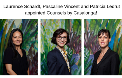 Casalonga appoints 3 Counsels ! 